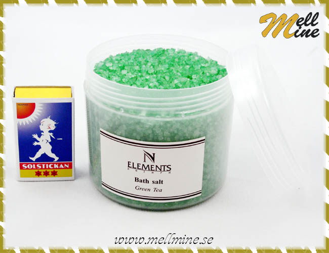 Badsalt, 500 gram - green tea