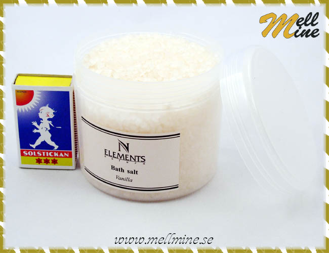 Badsalt, 500 gram - vanilla