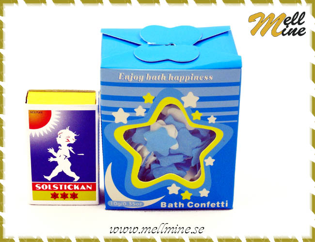 Badkonfetti, 10 gram - star