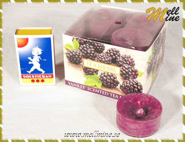 Yankee Candle v�rmeljus - Black berry