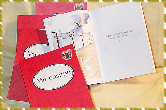 Presentbok - Var positiv!