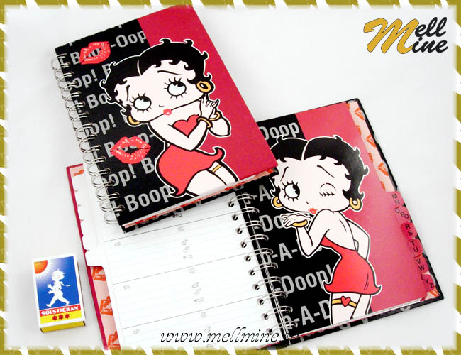 Betty Boop - Adressbok - stor