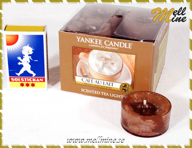 Yankee Candle v�rmeljus - Caf� au lait