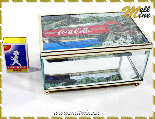 Coca Cola glasask, sommarbro