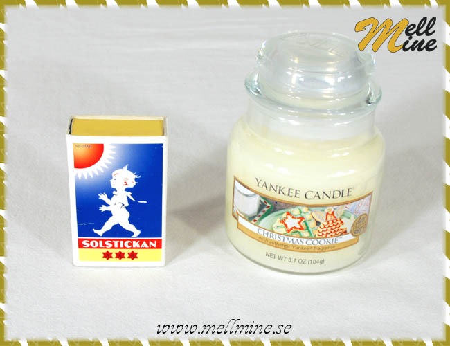 Yankee Candle housewarmer, small jar - Christmas cookie