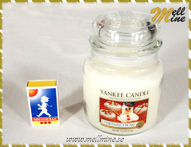 Yankee Candle housewarmer, medium jar - Christmas cupcake