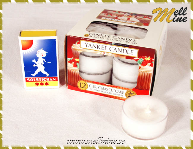 Yankee Candle v�rmeljus - Christmas cupcake