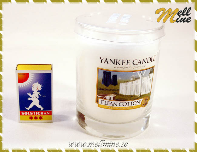 Yankee Candle, tumbler - Clean cotton