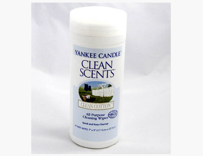 Yankee Candle, savetter - Wipes - Clean cotton