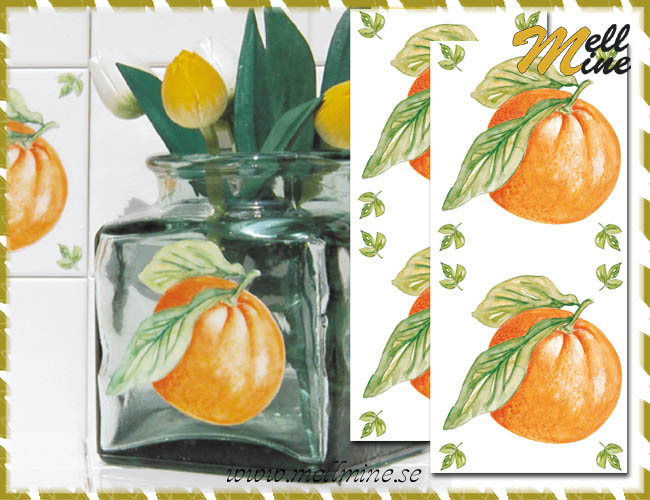 Decor Style, apelsiner (kakeldekor)