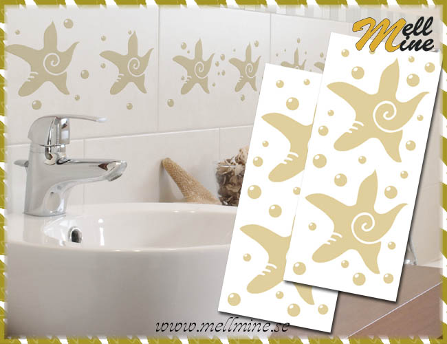 Creative Decor, Starfish - sj�stj�rnor (kakeldekor)