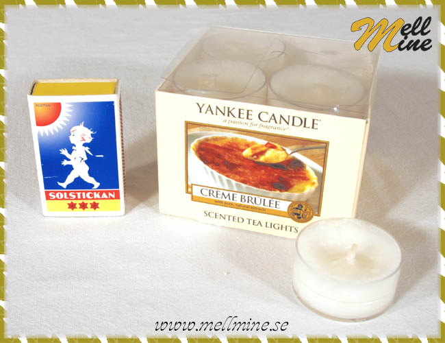 Yankee Candle v�rmeljus - Creme br�l�e