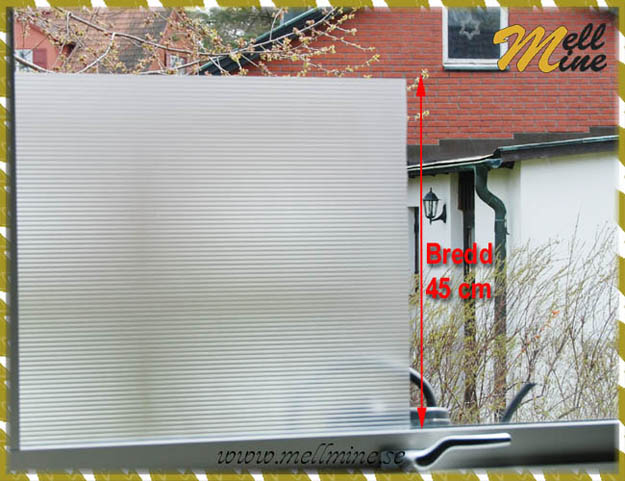 F�nsterfilm dcfix - basic (linjer) 1-2-3-static - 45 x 150 cm