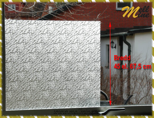 F�nsterfilm dcfix - sn� - bredd 45 cm (metervara)