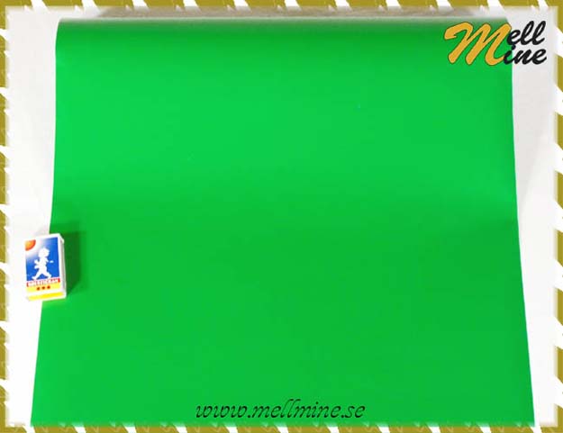 Dekorplast - mellangr�n (blank) - 45 x 110 cm (bxl)