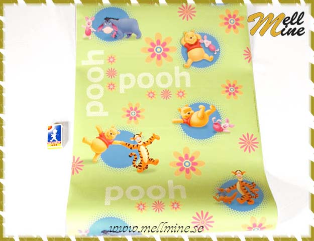 Dekorplast - Disney Nalle Puh - bredd 45 cm (metervara)
