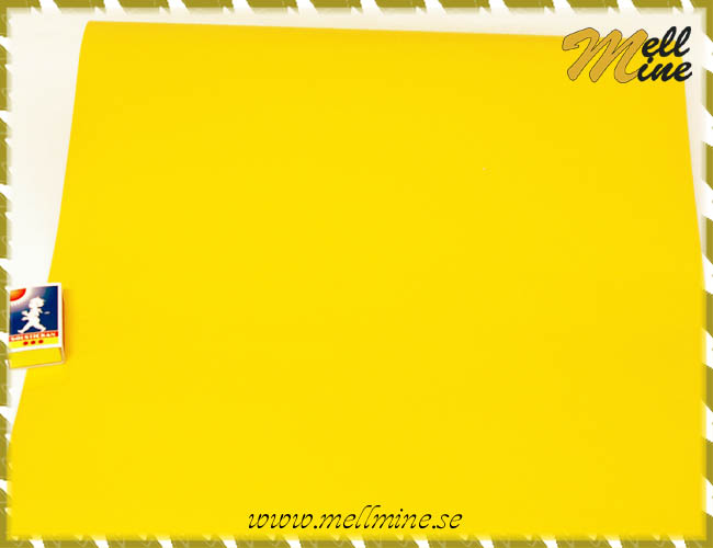 Dekorplast dcfix - gul (blank) - b= 45 cm (metervara)