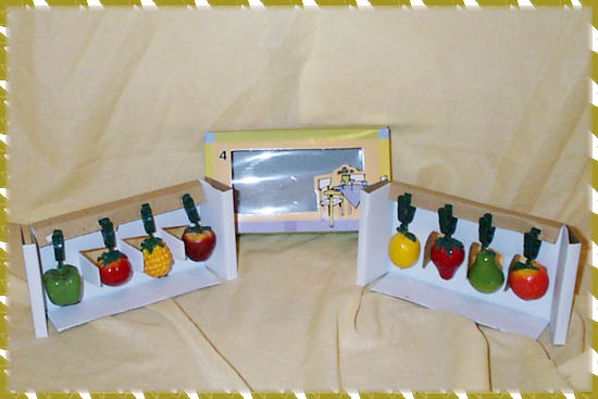 4-p duktyngder - paprika, tomat, ananas, �pple