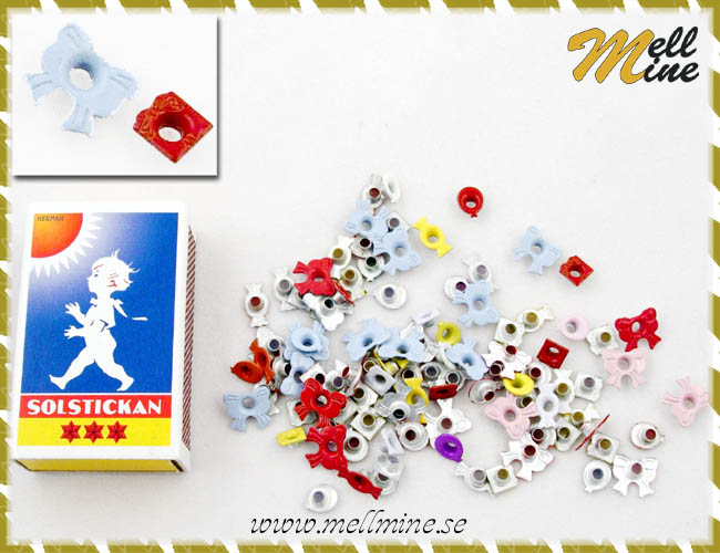 �ljetter (Eyelets) - birthday ca 100 st.
