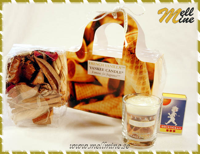 Yankee Candle presentset (giftbag) - French vanilla