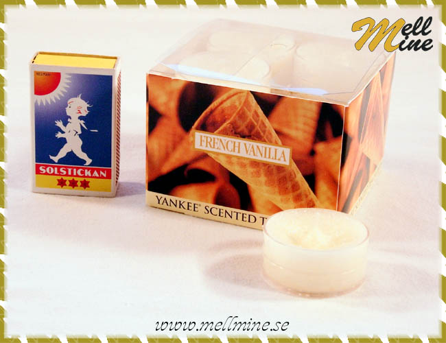 Yankee Candle v�rmeljus - French vanilla