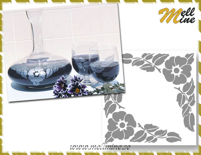 Decor Glass, f�nsterdekor - daisy