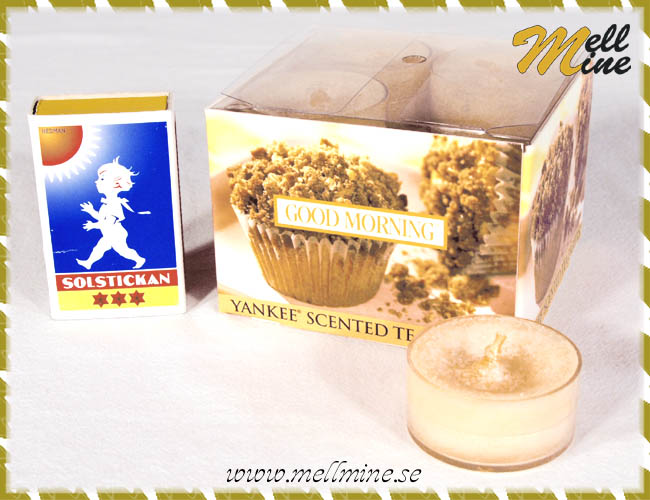 Yankee Candle v�rmeljus - Good morning