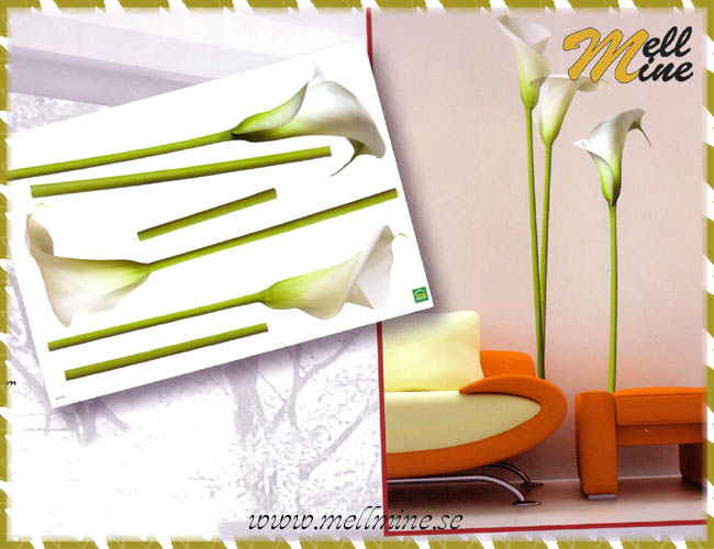 XL Wall Decor, v�ggdekorationer - Water arum (callor, kalla)