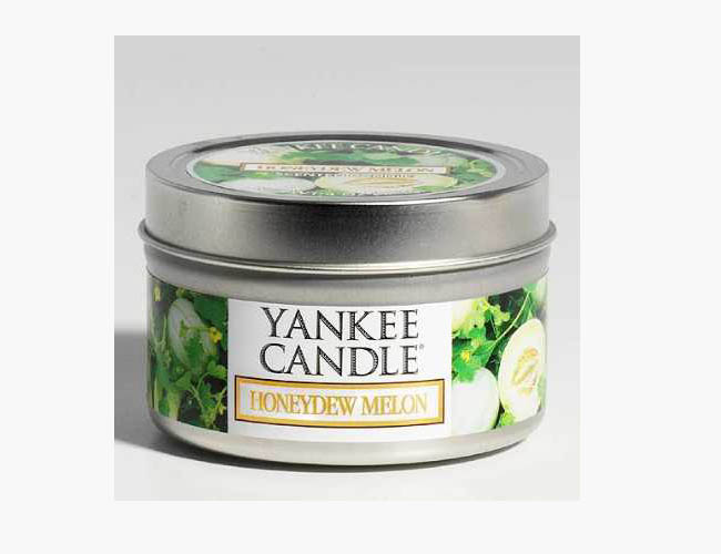 Yankee Candle tins - Honeydew melon