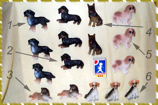 Magnet, hundmotiv - Nr 1