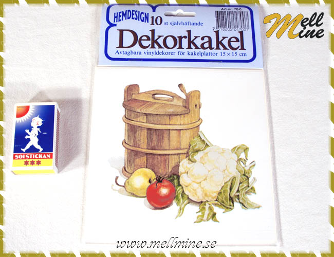 Kakeldekor, st�va