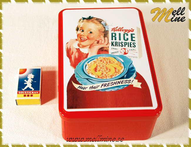 Kellogg�s pl�tburk, "Hear their FRESHNESS!"