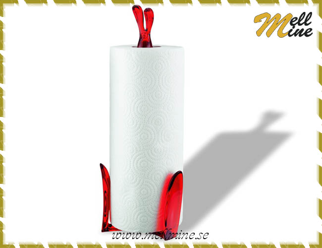 K�ksrulleh�llare Roger, plast - r�d