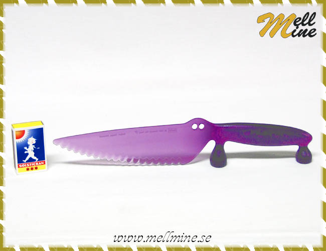 Kak- och t�rtkniv Coco, plast - lila