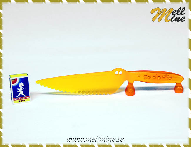 Kak- och t�rtkniv Coco, plast - orange