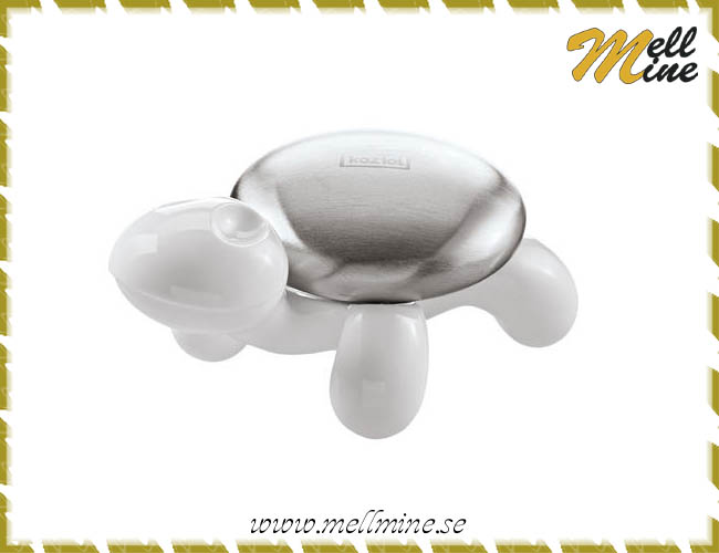 Metalltv�l Amanda, plast/metall - vit