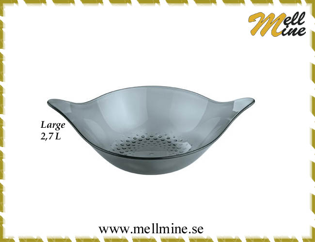 Salladssk�l Leaf L, plast - gr�