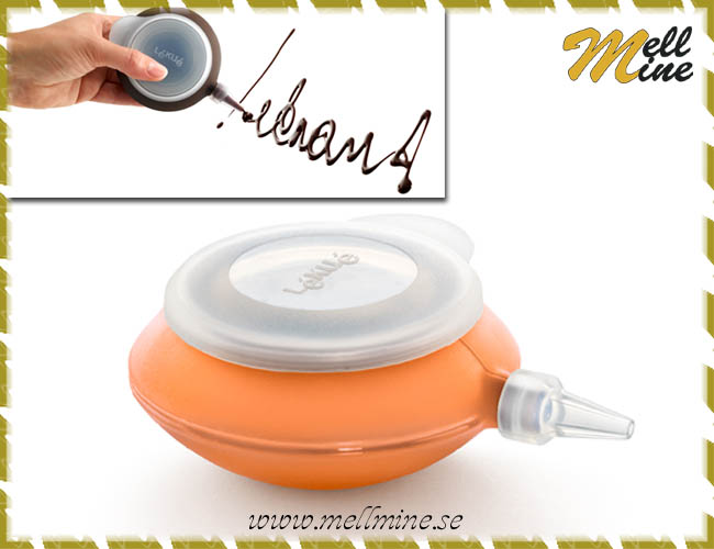 Decopen i silikon, orange