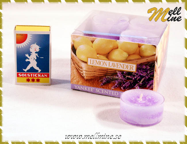 Yankee Candle, v�rmeljus - Lemon lavender