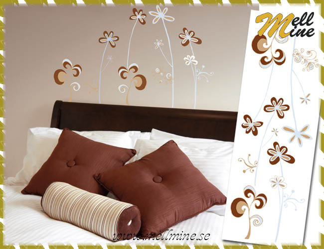 L Wall Decor, Fancy flowers (blommor)