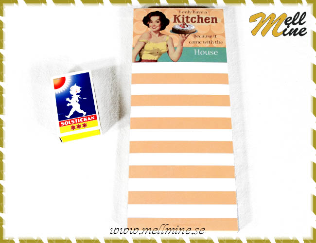 Magnetblock, retro - kitchen