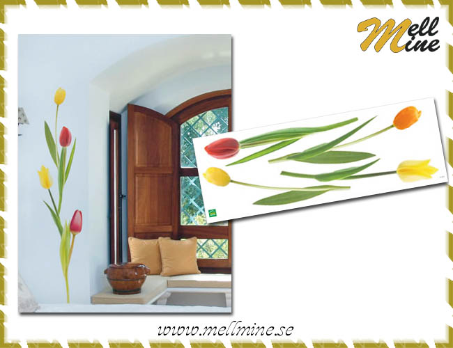 L Wall Decor, Tulips (tulpaner)