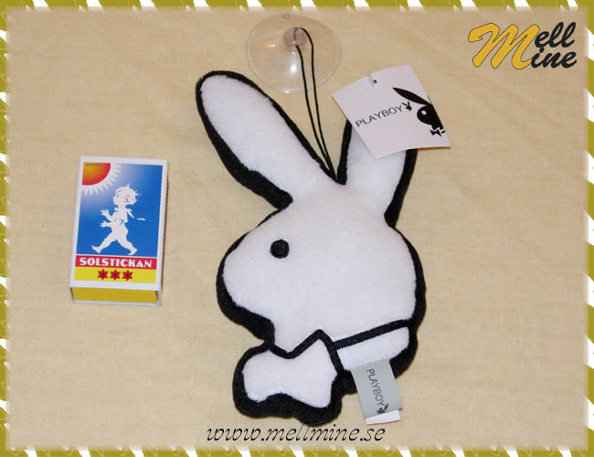 Playboy, minikudde - vit