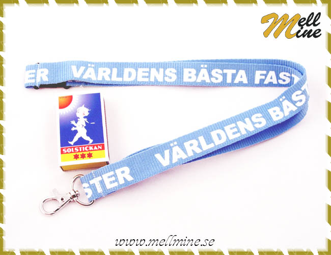 Nyckelband, V�RLDENS B�STA FASTER - bl�