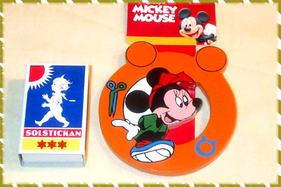 Tr�bokstav Disneyfigur - �