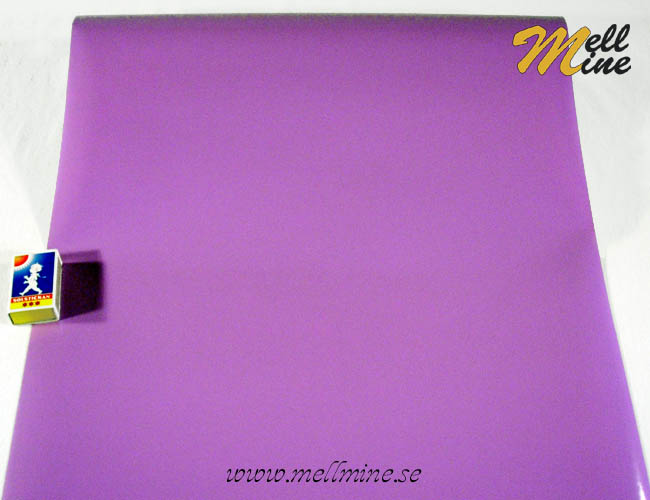 Dekorplast - lila (blank) - bredd 45 cm (metervara)