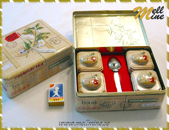 Pl�task, teburkar / presentset f�r l�sviktste - colonial