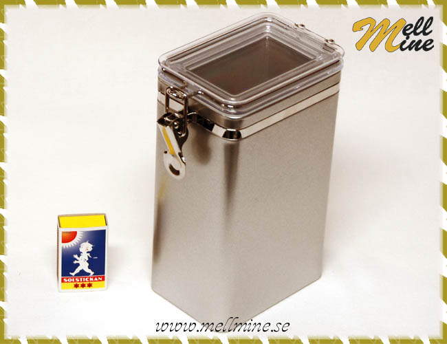 Pl�tburk kaffeburk 500 g - kromf�rgad