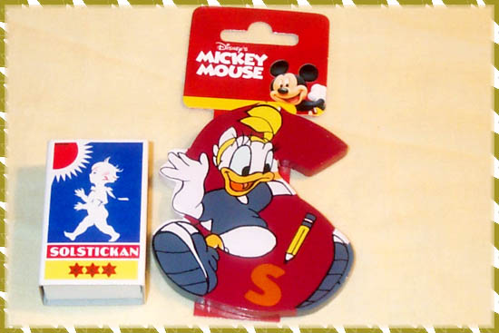 Tr�bokstav, Disneyfigur - S