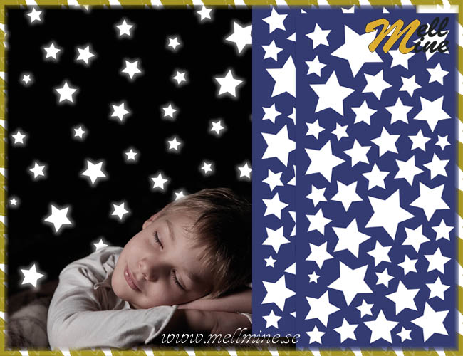 S Glow Decor, v�ggdekor - Stars (stj�rnor)